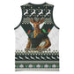 South Africa Christmas Rugby Basketball Jersey Springboks Mascot Mix African Pattern LT15