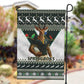South Africa Christmas Rugby Garden Flag Springboks Mascot Mix African Pattern