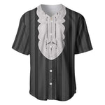 Liberia Kpelle Ethnic Heritage Pattern - Black Baseball Jersey - African Pride