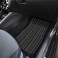 Liberia Kpelle Ethnic Heritage Pattern - Black Car Mats - African Pride