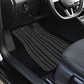 Liberia Kpelle Ethnic Heritage Pattern - Black Car Mats - African Pride