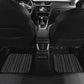 Liberia Kpelle Ethnic Heritage Pattern - Black Car Mats - African Pride