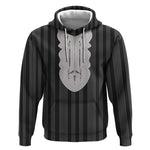 Liberia Kpelle Ethnic Heritage Pattern - Black Hoodie - African Pride