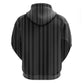 Liberia Kpelle Ethnic Heritage Pattern - Black Hoodie - African Pride