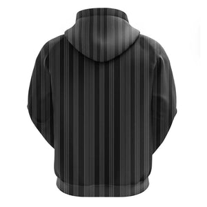 Liberia Kpelle Ethnic Heritage Pattern - Black Hoodie - African Pride