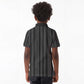 Liberia Kpelle Ethnic Heritage Pattern - Black Kid Polo Shirt - African Pride