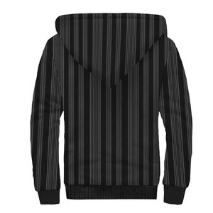 Liberia Kpelle Ethnic Heritage Pattern - Black Sherpa Hoodie - African Pride