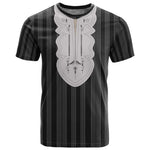 Liberia Kpelle Ethnic Heritage Pattern - Black T shirt - African Pride
