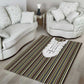 Liberia Kpelle Ethnic Heritage Pattern - Brown Area Rug - African Pride