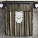 Liberia Kpelle Ethnic Heritage Pattern - Brown Bedding Set - African Pride