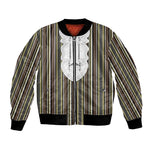 Liberia Kpelle Ethnic Heritage Pattern - Brown Bomber Jacket - African Pride