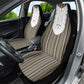 Liberia Kpelle Ethnic Heritage Pattern - Brown Car Seat Cover - African Pride