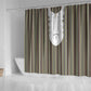 Liberia Kpelle Ethnic Heritage Pattern - Brown Shower Curtain - African Pride