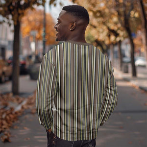 Liberia Kpelle Ethnic Heritage Pattern - Brown Sweatshirt - African Pride