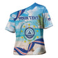 Personalized Cape Verde Morabeza Cross Shoulder Shirt Island Welcome