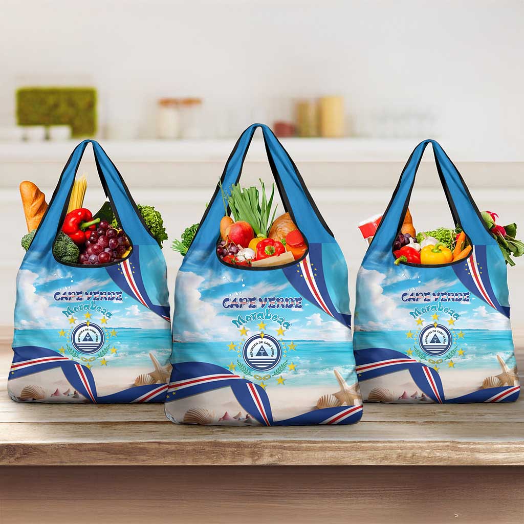 Cape Verde Morabeza Grocery Bag Paradise Ocean - African Pride