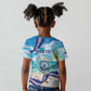 Cape Verde Morabeza Kid T shirt Paradise Ocean - African Pride