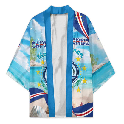 Personalized Cape Verde Morabeza Kimono Island Welcome