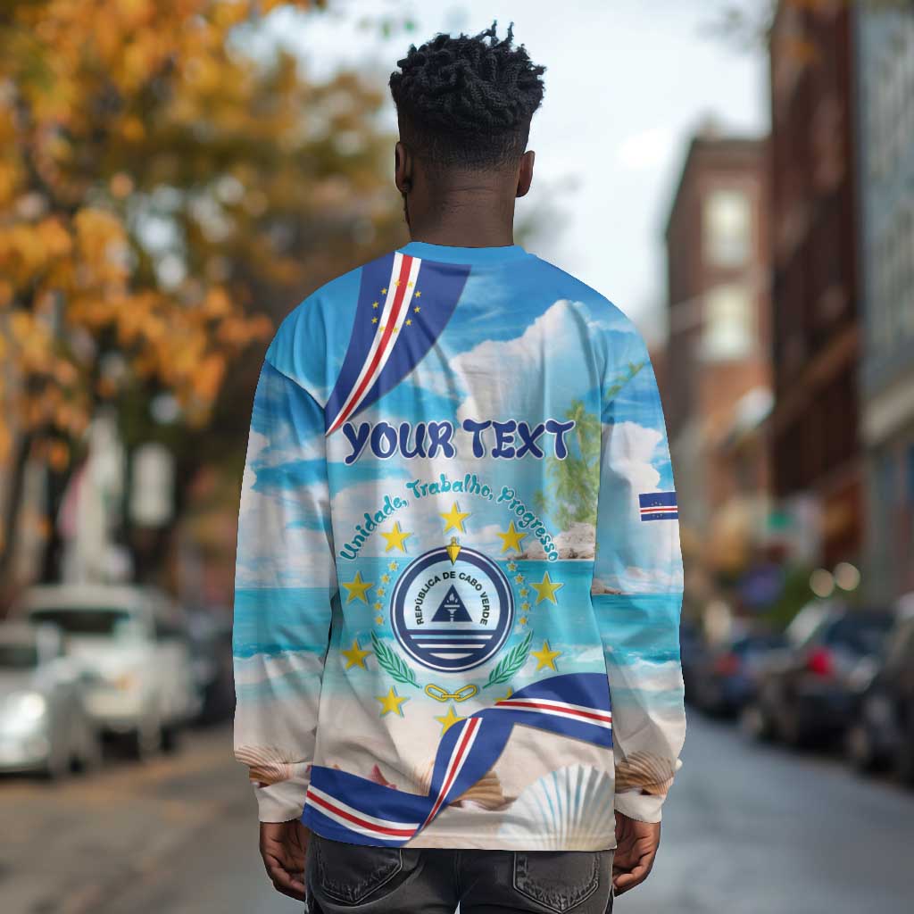 Cape Verde Morabeza Long Sleeve Shirt Paradise Ocean - African Pride