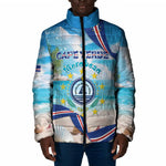 Personalized Cape Verde Morabeza Padded Jacket Island Welcome