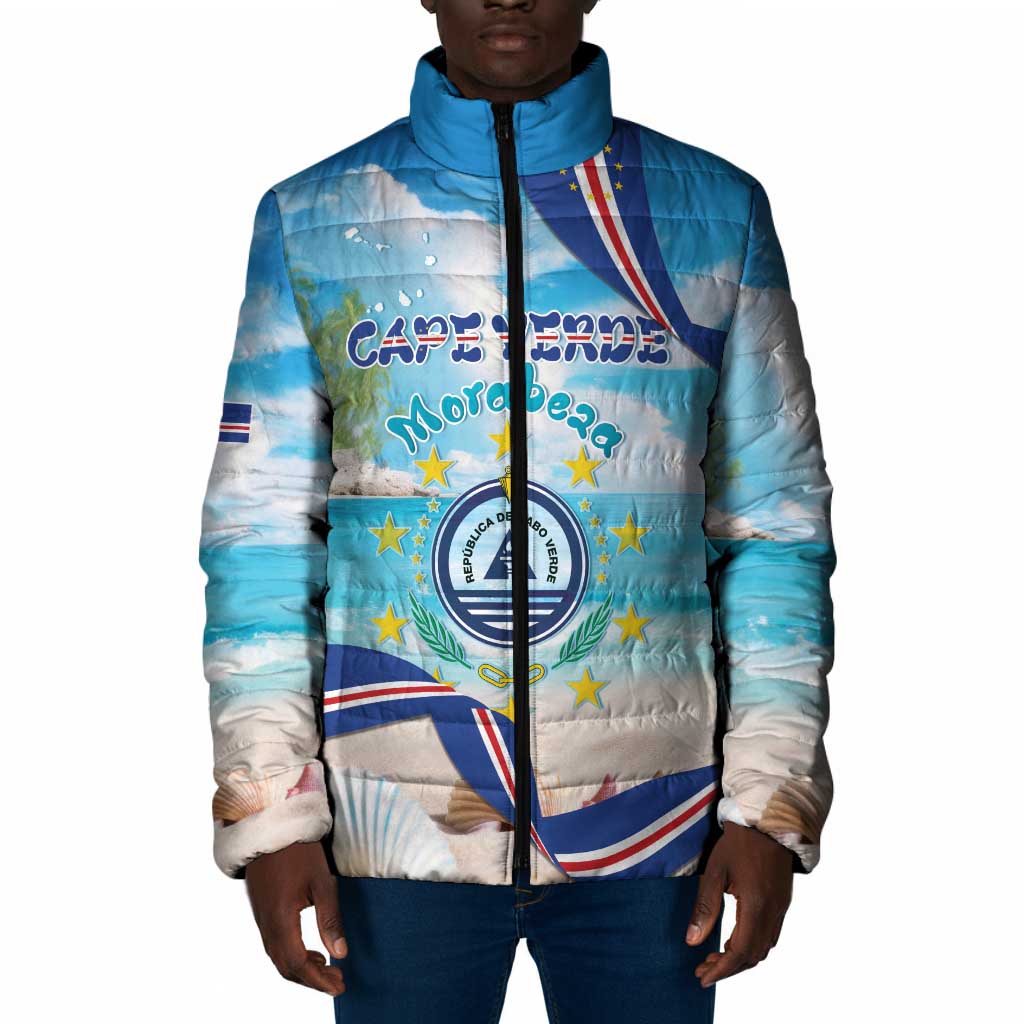 Personalized Cape Verde Morabeza Padded Jacket Island Welcome