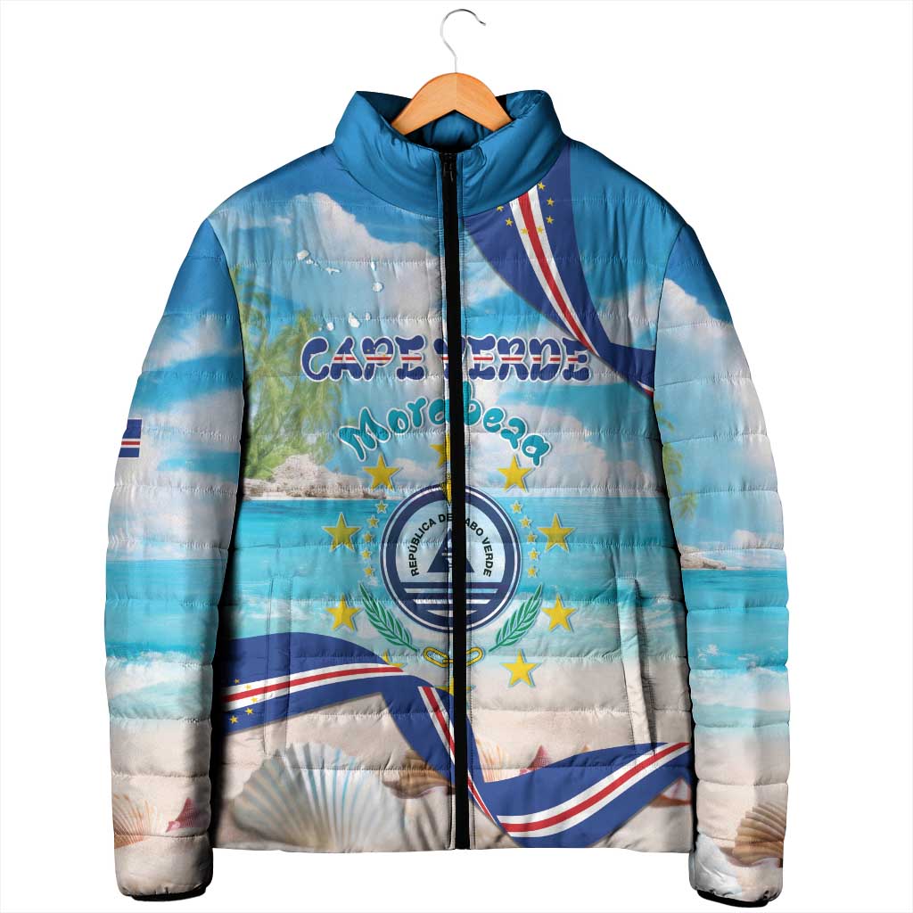 Personalized Cape Verde Morabeza Padded Jacket Island Welcome