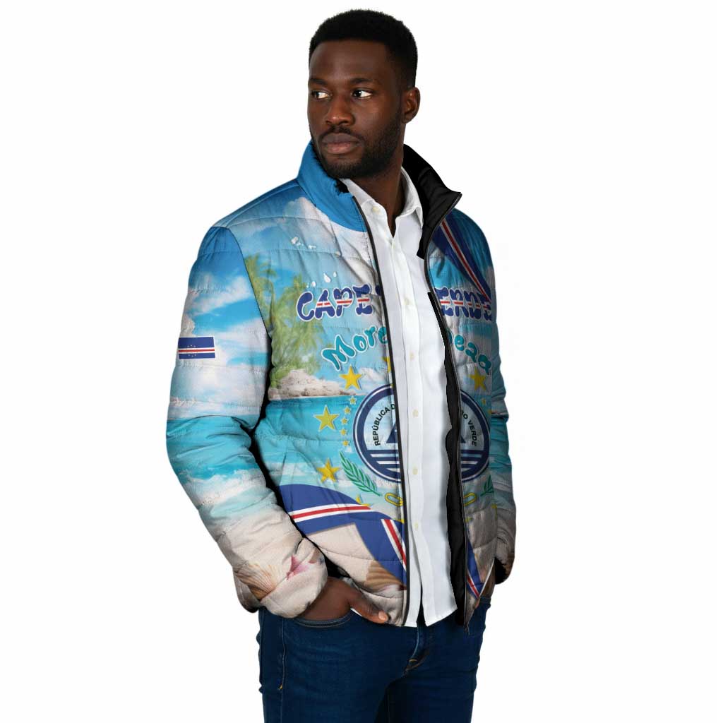 Personalized Cape Verde Morabeza Padded Jacket Island Welcome