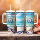 Cape Verde Morabeza Tumbler With Handle Paradise Ocean - African Pride