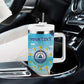 Cape Verde Morabeza Tumbler With Handle Paradise Ocean - African Pride