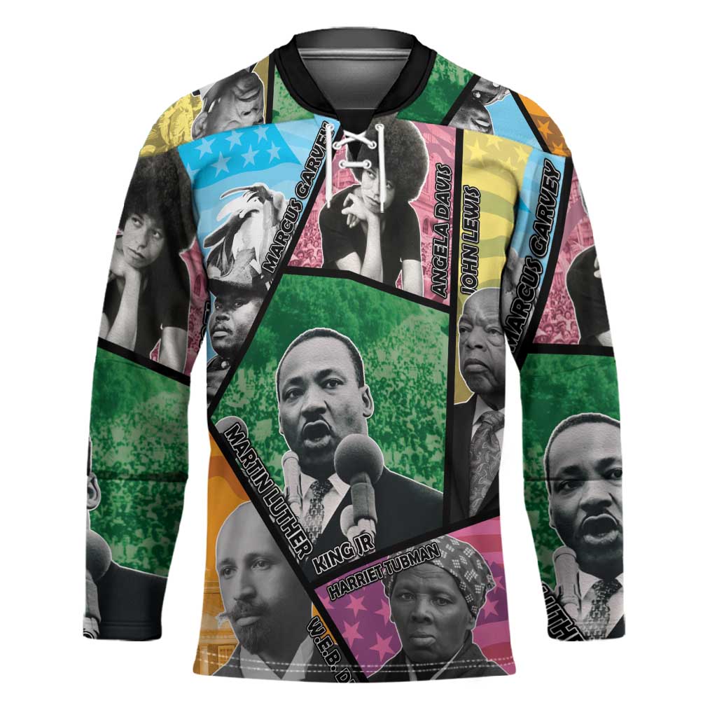 Civil Rights Leader Hockey Jersey Dream of Freedom