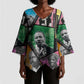 Civil Rights Leader Kimono Sleeve Blouse Dream of Freedom