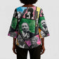 Civil Rights Leader Kimono Sleeve Blouse Dream of Freedom