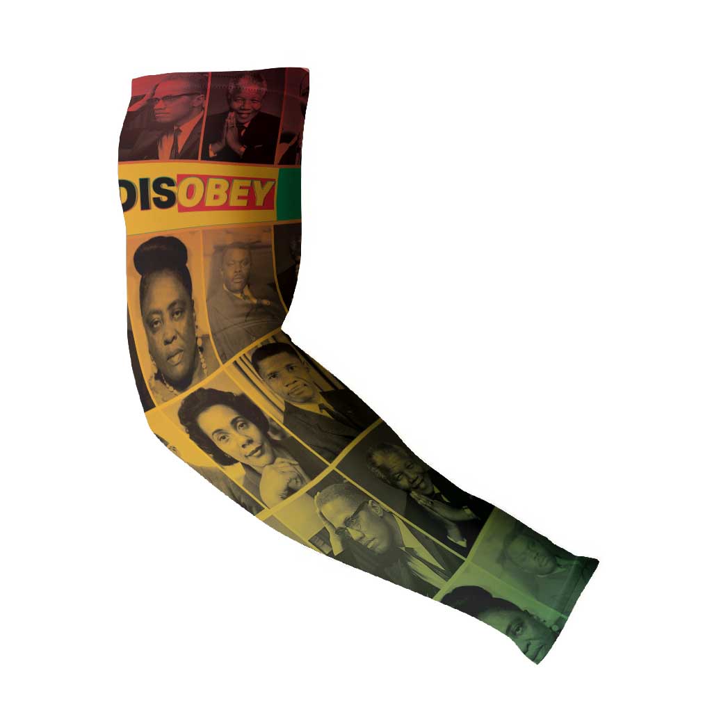 Disobey Black History Tribute Arm Sleeves Honoring the Civil Rights Legacy