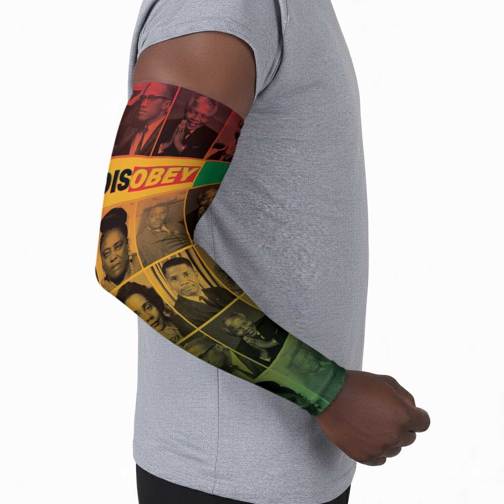 Disobey Black History Tribute Arm Sleeves Honoring the Civil Rights Legacy