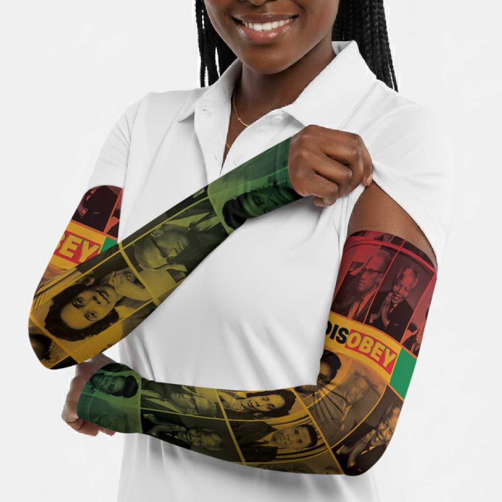 Disobey Black History Tribute Arm Sleeves Honoring the Civil Rights Legacy
