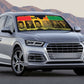 Disobey Black History Tribute Auto Sun Shade Honoring the Civil Rights Legacy