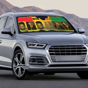 Disobey Black History Tribute Auto Sun Shade Honoring the Civil Rights Legacy