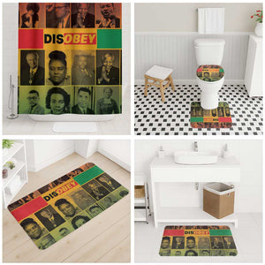 Disobey Black History Tribute Bathroom Set Honoring the Civil Rights Legacy