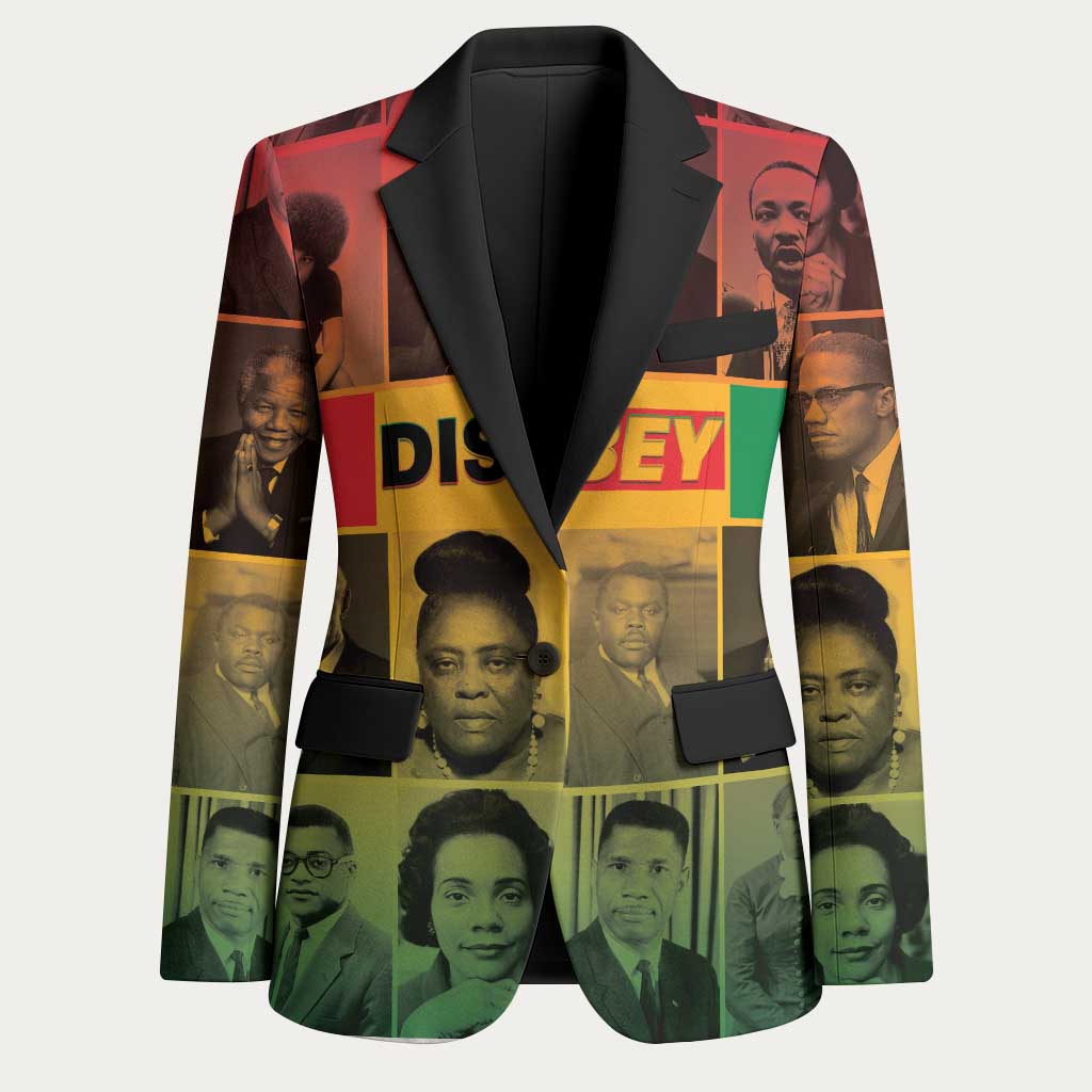 Disobey Black History Tribute Blazer Honoring the Civil Rights Legacy