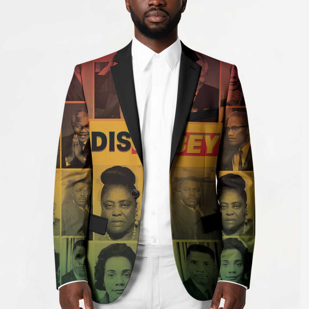 Disobey Black History Tribute Blazer Honoring the Civil Rights Legacy