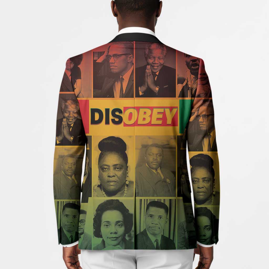 Disobey Black History Tribute Blazer Honoring the Civil Rights Legacy