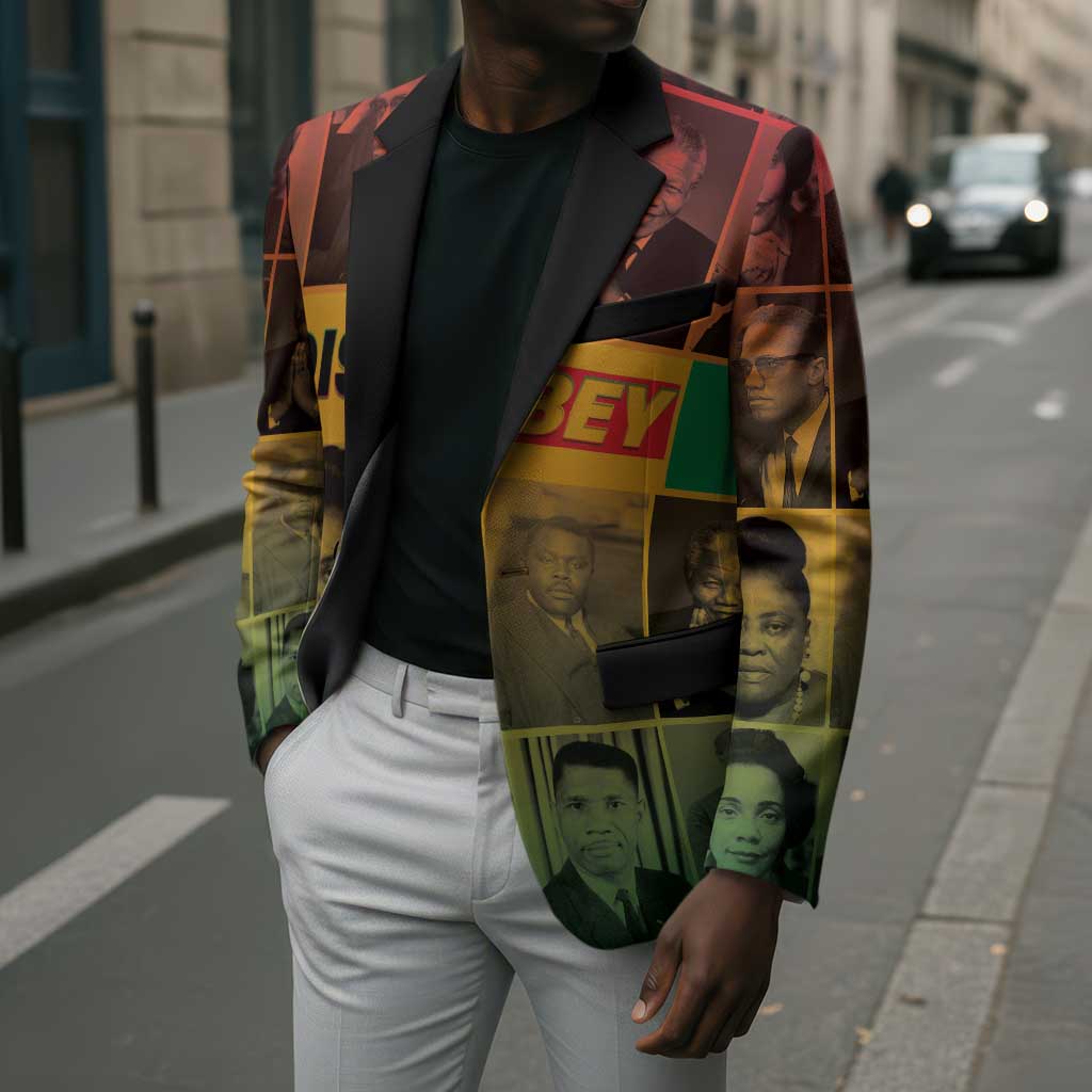 Disobey Black History Tribute Blazer Honoring the Civil Rights Legacy