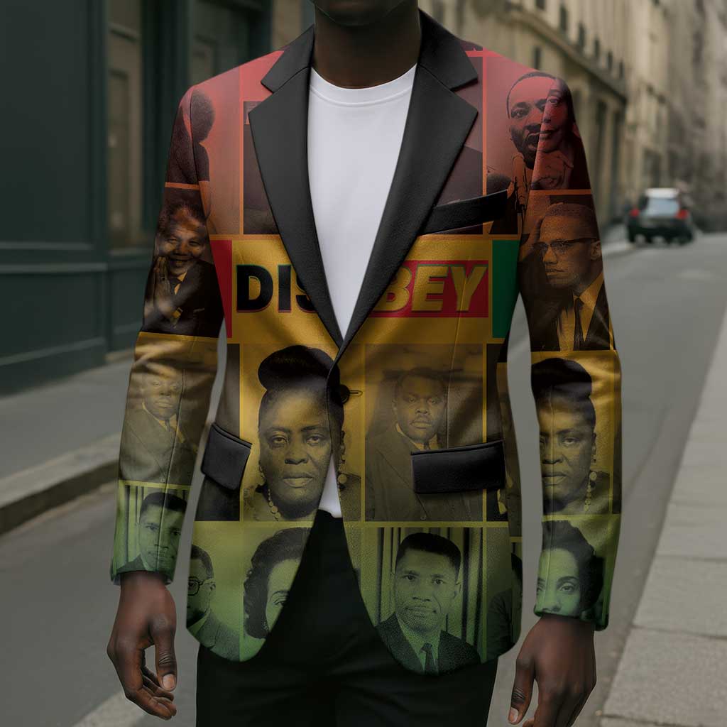 Disobey Black History Tribute Blazer Honoring the Civil Rights Legacy