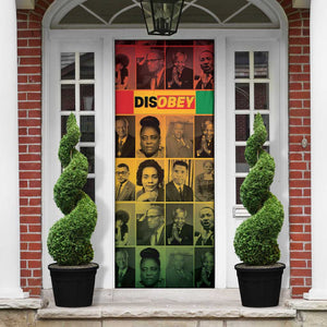 Disobey Black History Tribute Door Cover Honoring the Civil Rights Legacy