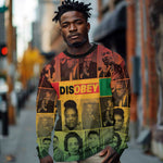 Disobey Freedom Fighters Long Sleeve Shirt African American Heroes - African Pride