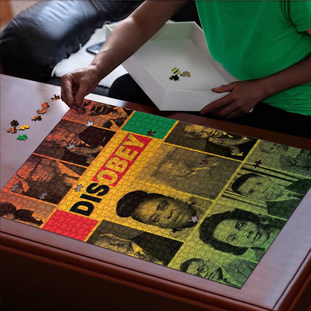 Disobey Black History Tribute Puzzle Honoring the Civil Rights Legacy