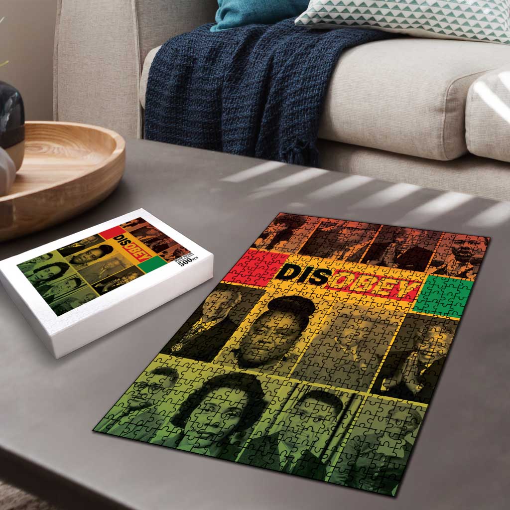 Disobey Black History Tribute Puzzle Honoring the Civil Rights Legacy