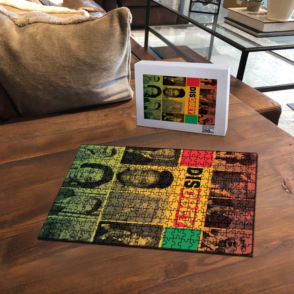 Disobey Black History Tribute Puzzle Honoring the Civil Rights Legacy