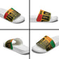 Disobey Black History Tribute Slide Sandals Honoring the Civil Rights Legacy