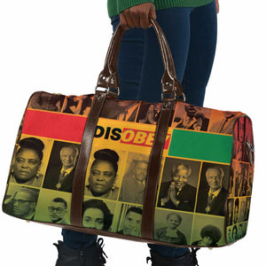 Disobey Black History Tribute Travel Bag Honoring the Civil Rights Legacy